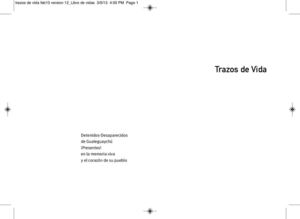 Libro Trazos de Vida