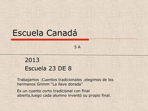 Escuela Canadá5a
