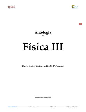 Antología Física III-MA2013