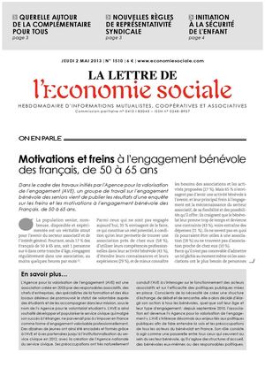 La Lettre de l'Économie sociale
