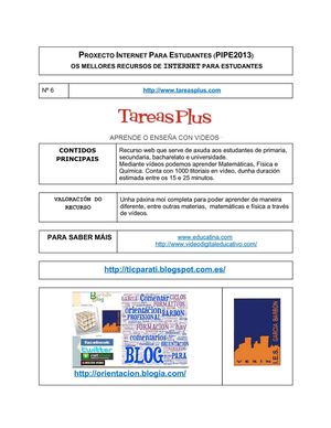 Unha parte do meu traballo no proxecto Pipe2013