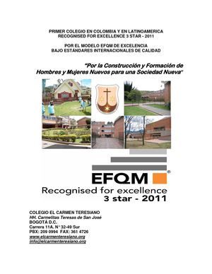 UN VIAJE POR EL CARMEN TERESIANO… EN CLAVE DE EVANGELIZACIÓN Y CALIDAD…