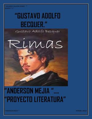 RIMAS GUSTAVO ADOLFO BECQUER