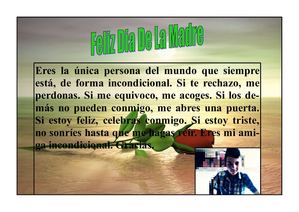 feliz día de las madres 
