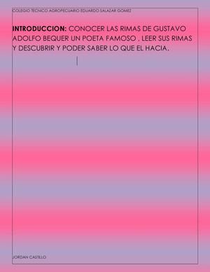 RIMAS DE GUSTAVO ADOLFO BEQUER