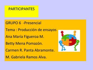 Ensayos