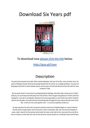 Download Six Years pdf