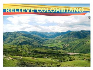 Relieve Colombiano