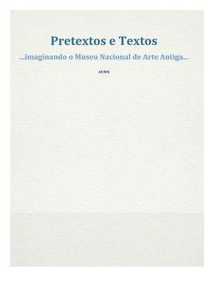 Museu Nacional de Arte Antiga