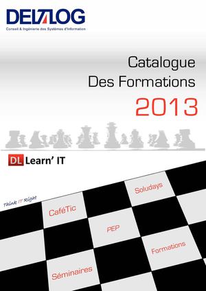 Catalogue des formations Deltalog Algerie 2013