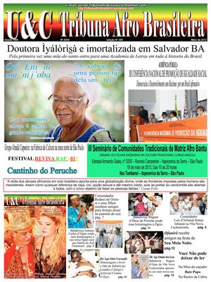 jornal Tribuna Afro Brasileira