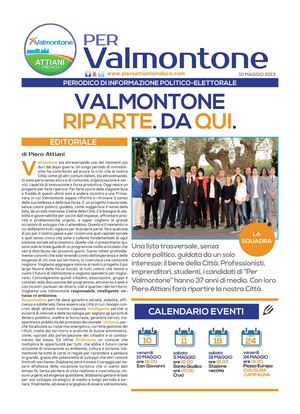 Per Valmontone 10 maggio 2013