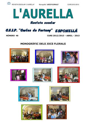 REVISTA ESCOLAR AURELLA - 46 - MONOGRÀFIC "JOCS FLORALS"