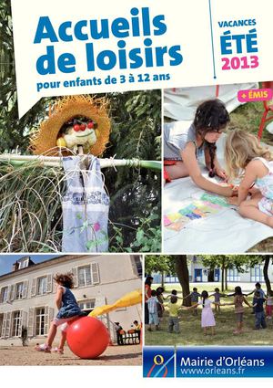 Guide EMIS et Centre de Loisirs - été 2013