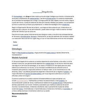 drogadiccion