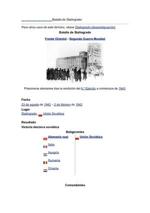 Batalla de Stalingrado