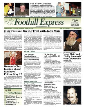 Foothill Express - Mid-May 2013