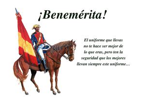 Historia de la Benemérita
