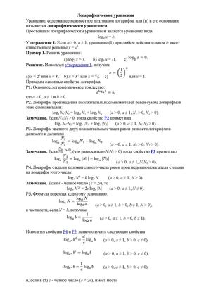 Алгоритм решения