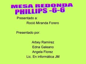 mesa y phillips 66.
