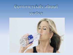 Commercials about water