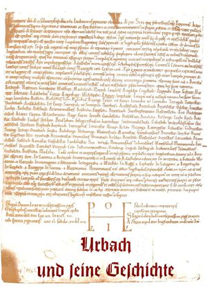 Urbach und seine Geschichte