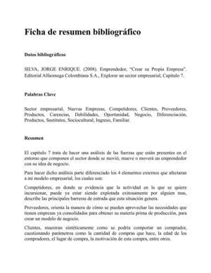 Ficha de resumen bibliográfico del libro Emprendedor cap 7.docx