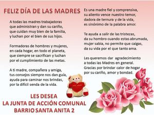 FELIZ DIA DE LA MADRE