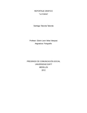 Reportaje gráfico de Santiago Taborda