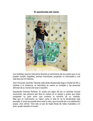 Reportaje gráfico de Sara Tangarife