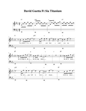 Titanium - David Guetta ft. Sia (free)