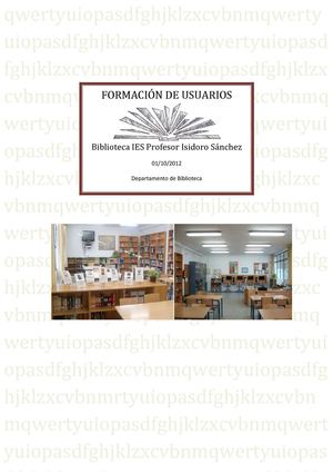 Documento formación de usuarios