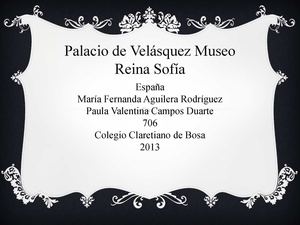 Palacio de Velásquez  Museo Reina Sofia 