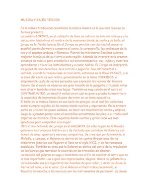 OTRA INFORMACION SOBRE LA ORINOQUIA