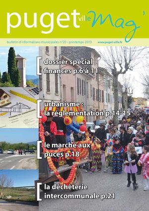 Bulletin municipal n°20 - Puget-Ville