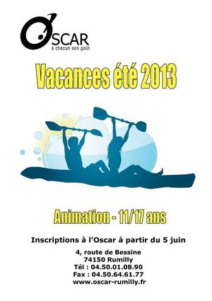 vACANCES D42T2 2013 ADOS 11/17 ANS
