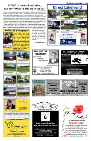The Islander, May 14, 2013