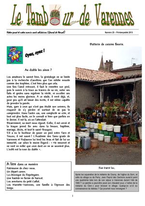 Le Tambour de Varennes N° 25