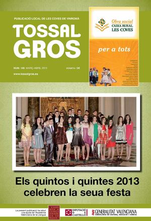 Tossal Gros nº 148, Març-Abril 2013