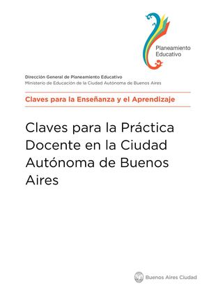 Claves para la práctica docente