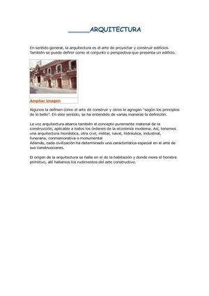 introduccion a la arquitectura