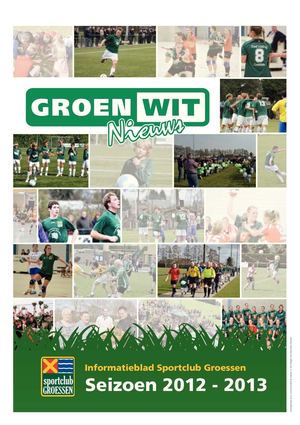 Informatieblad Sportclub Groessen - Groen Wit Nieuws 36-4