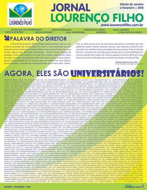Jornal - Janeiro/Fevereiro 2012