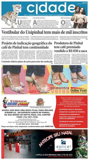 Jornal A Cidade - Edição 885 de 12/11/2011