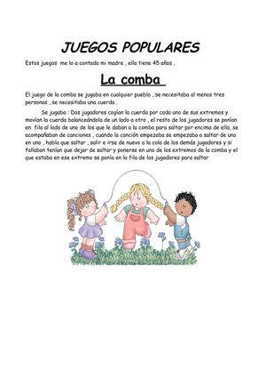 Juegos populares 