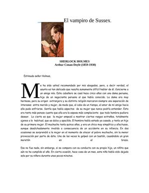 El vampiro de Sussex calameo