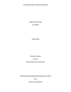 Cualidades del contador publico