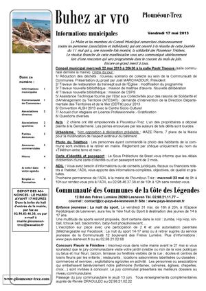 BIM du 17 mai 2013