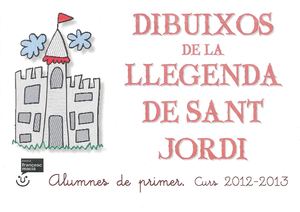 Dibuixos de la llegenda de Sant Jordi