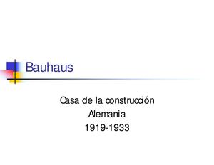 bauhaus